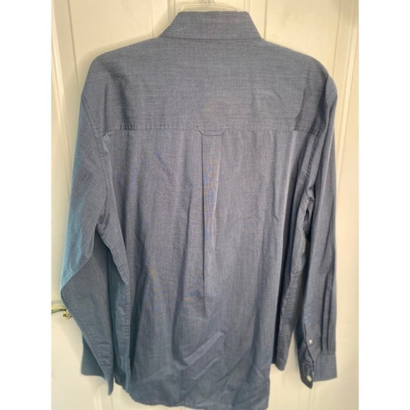 Chaps Men's LS Shirt Blue Size XL - Picture 2 of 4